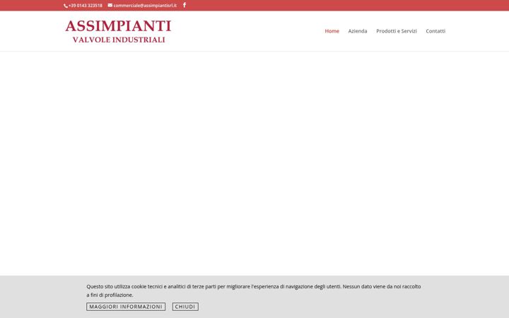 Screenshot of assimpiantisrl.com