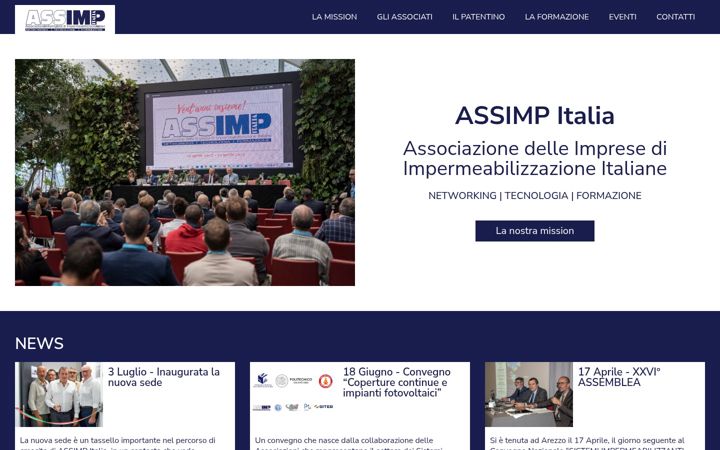 Ekrānuzņēmums no assimpitalia.it