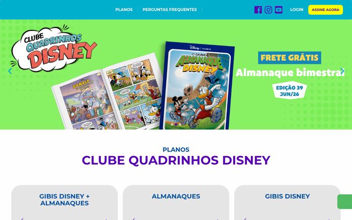 Screenshot of assineculturama.com.br