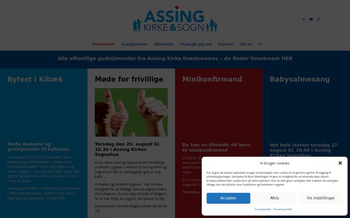 Screenshot of assingsogn.dk