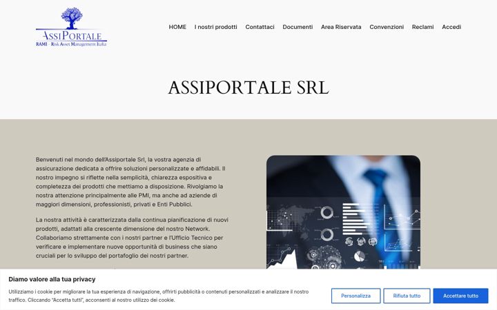 Screenshot of assiportale.com