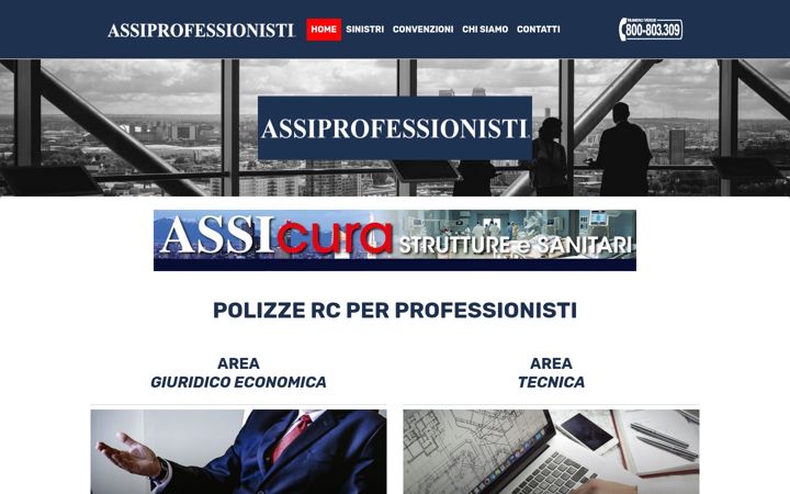 Screenshot of assiprofessionisti.it