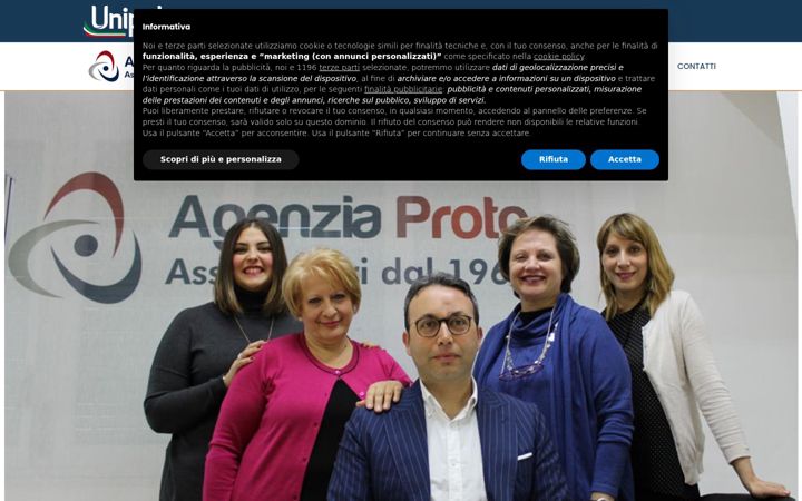 Screenshot of assiproto.it