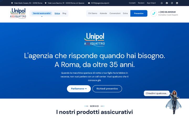 Screenshot ta' assiquattro.it