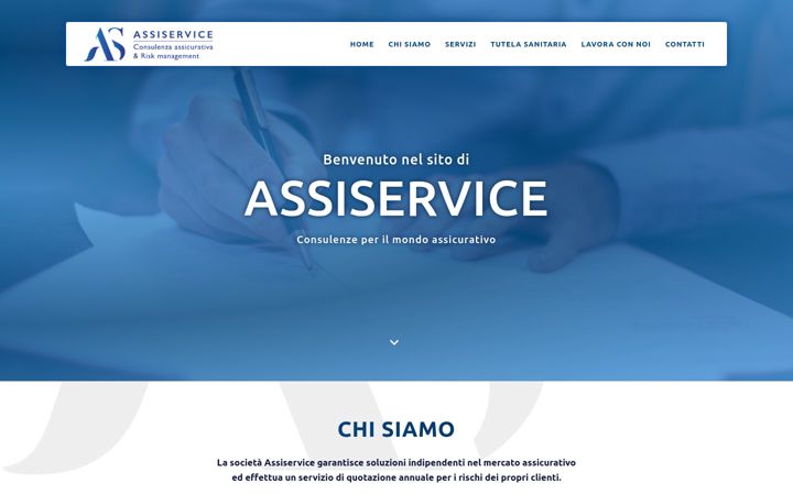 Screenshot of assiservicesrl.eu