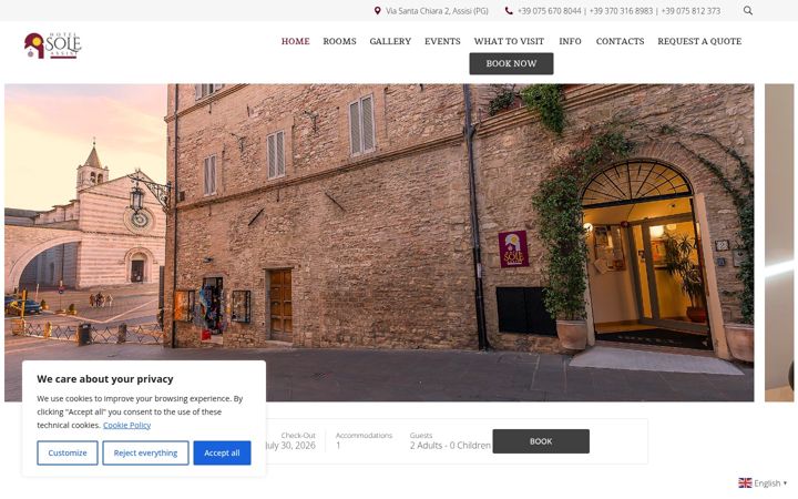 Zrzut ekranu assisihotelsole.com