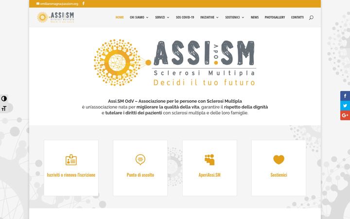 Ekrano kopija assism.org