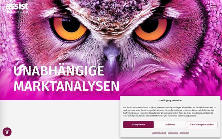 Screenshot of assist-assekuranz.de