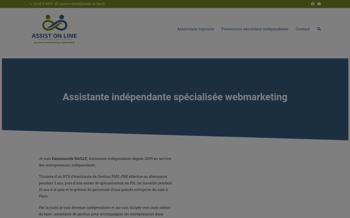 Captura de ecrã de assist-on-line.fr