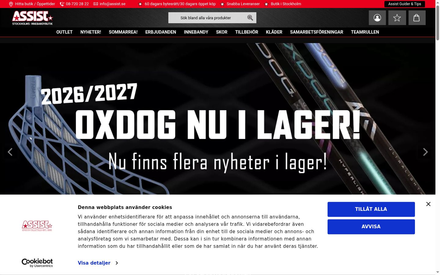 Képernyőkép a bármilyen interakció előtt megjelenő hozzájárulási bannerről