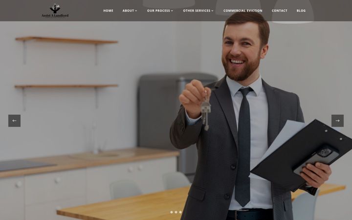 Screenshot of assistalandlord.co.uk