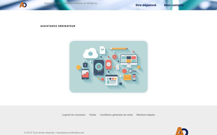 Screenshot of assistance-ordinateur.net