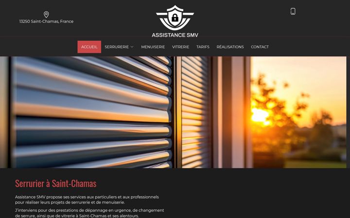 Captura de pantalla de assistance-smv.fr