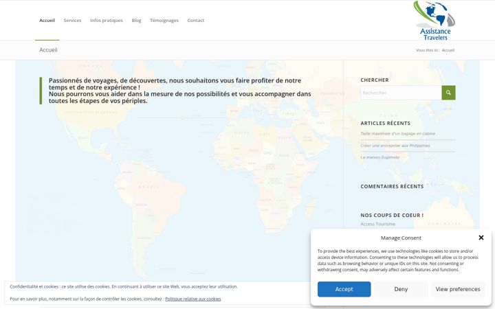 Screenshot of assistance-travelers.com
