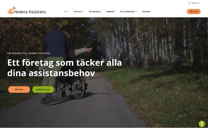 Screenshot of assistanspoolen.se