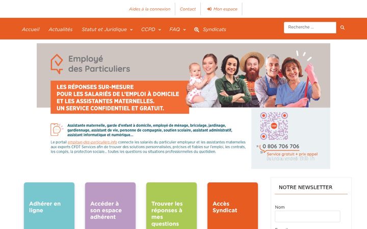 Screenshot of assistantes-maternelles-agreees.fr