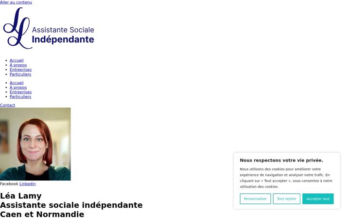 Screenshot of assistantesociale-caen.fr