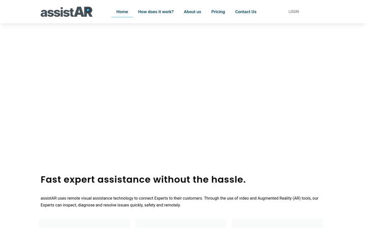 Skjámynd af assistar.co.uk