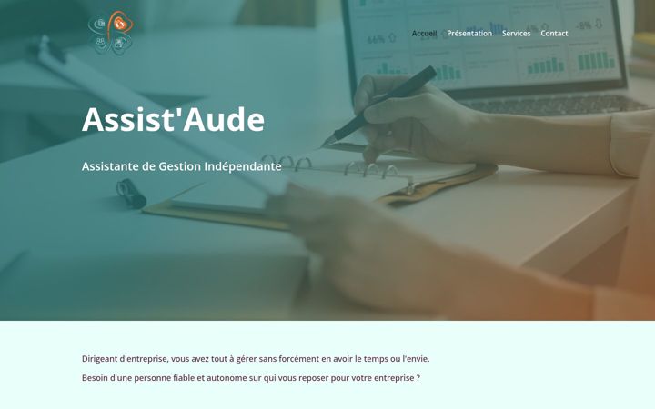 Screenshot of assistaude.fr