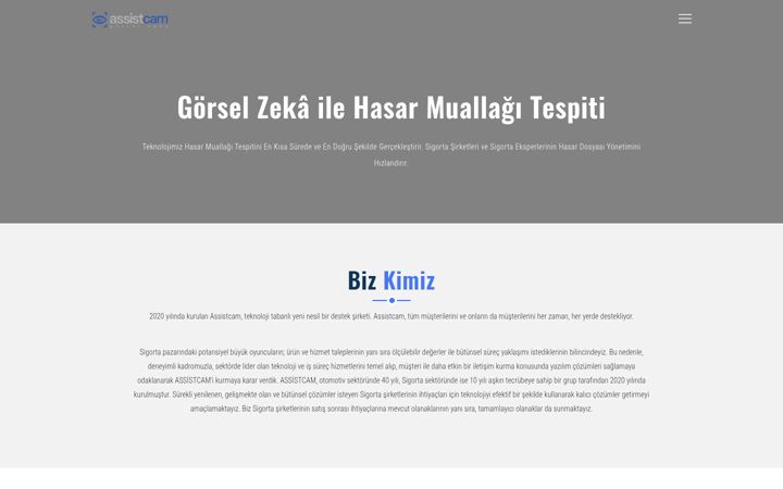 Screenshot of assistcam.com.tr