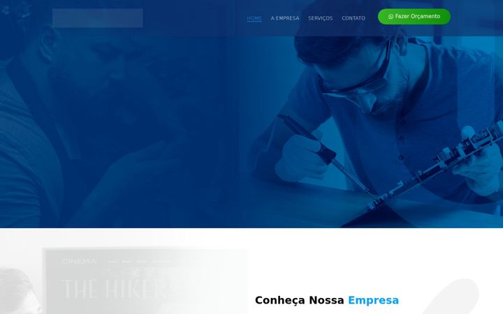 Screenshot of assistenciatvs.com.br
