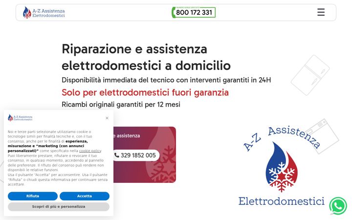 Skærmbillede af assistenza-alfa.it