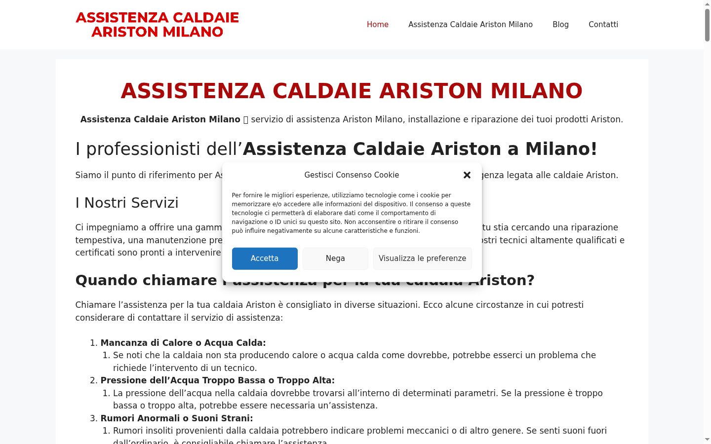 Captura de pantalla del banner de consentimiento mostrado antes de cualquier interacción
