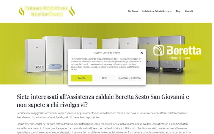 Screenshot stránky assistenzacaldaieberettasestosangiovanni.it