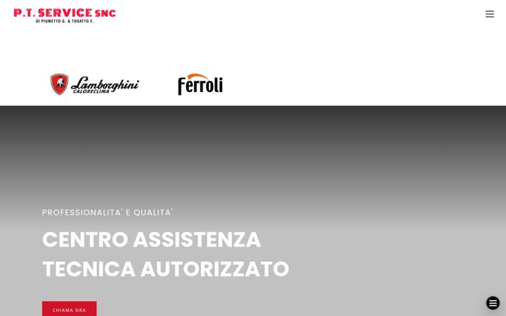Screenshot stránky assistenzacaldaiebra.it