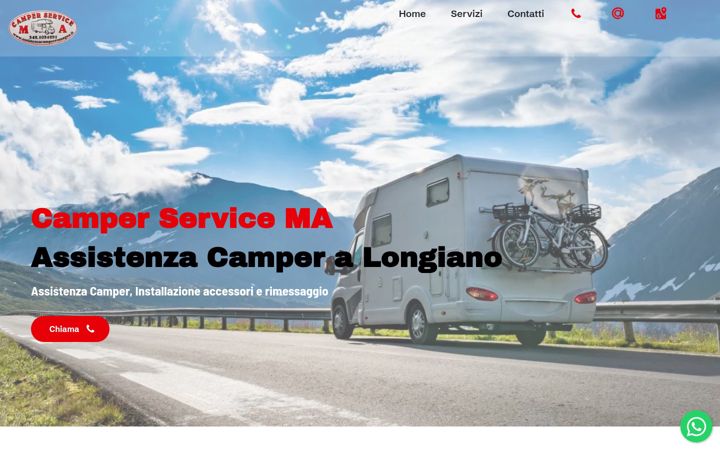 Screenshot ta' assistenzacamperromagna.it