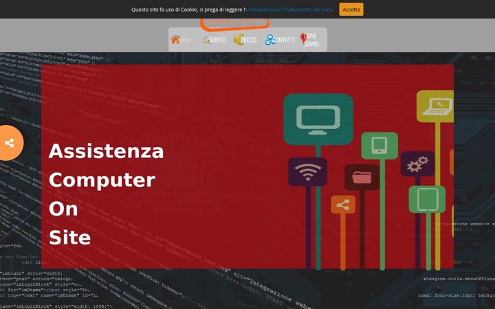 Screenshot ta' assistenzacomputeronsite.it