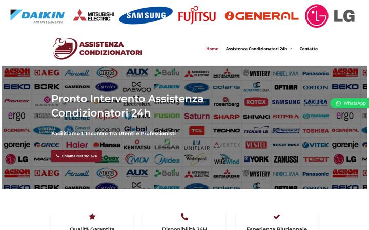 Screenshot ta' assistenzacondizionatori24h.it