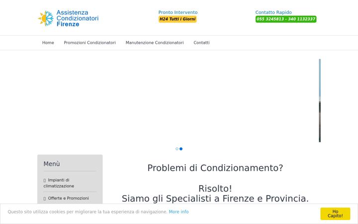 Screenshot ta' assistenzacondizionatorifirenze.eu