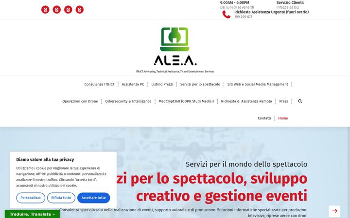 Capture d'écran de assistenzaconsulenzainformatica.it