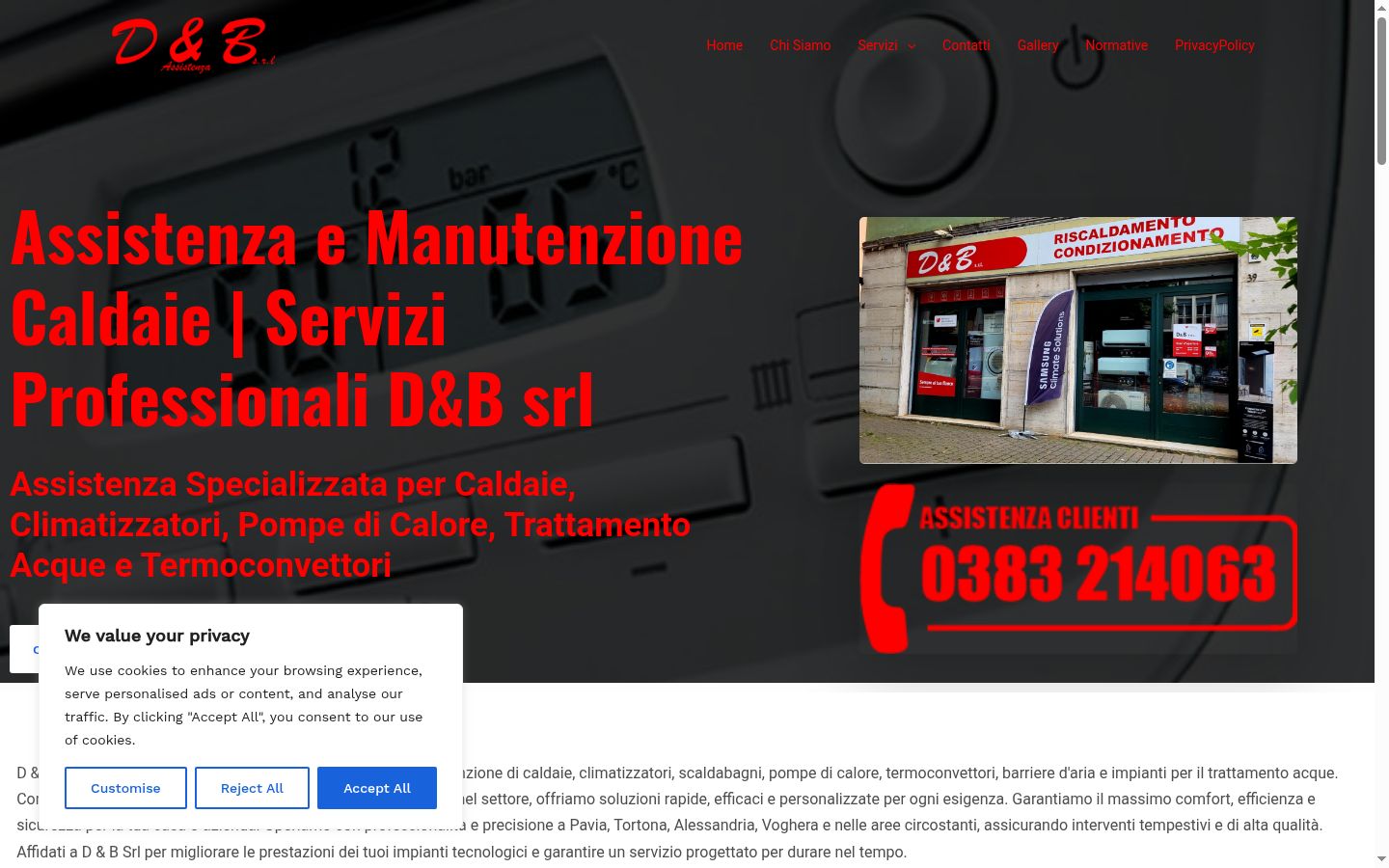 Screenshot tal-banner tal-kunsens muri qabel kwalunkwe interazzjoni