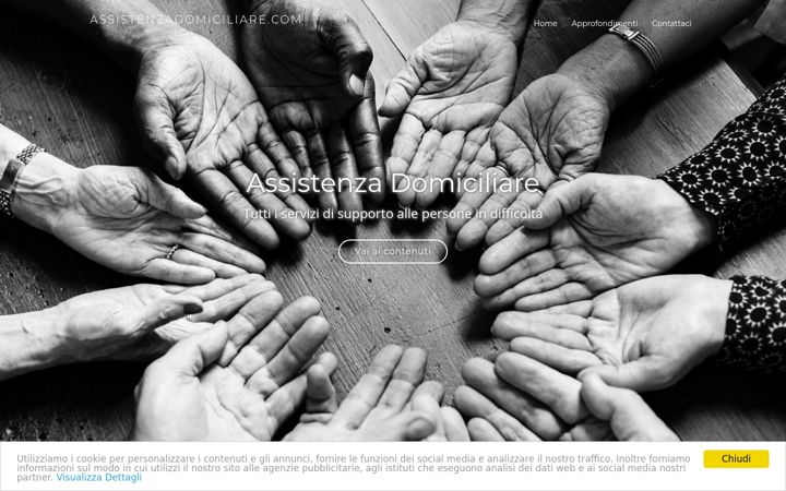 Screenshot of assistenzadomiciliare.com