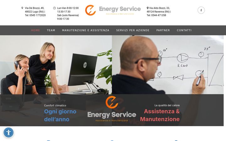 Screenshot of assistenzaenergyservice.it