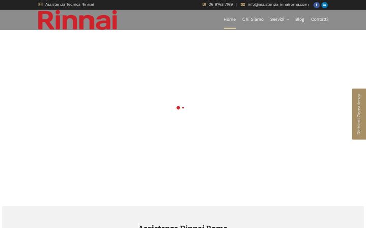 Screenshot ta' assistenzarinnairoma.com