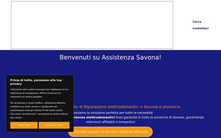 Screenshot of assistenzasavona.it