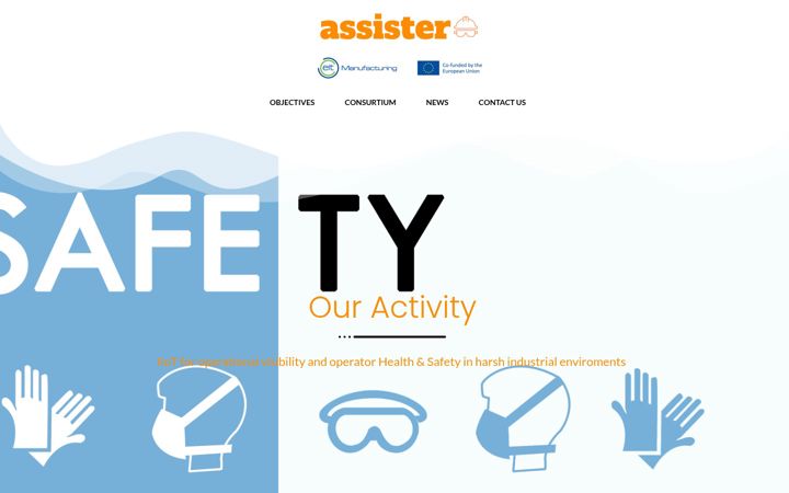Screenshot of assister-project.eu