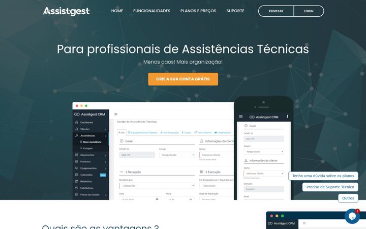 Screenshot of assistgest.com