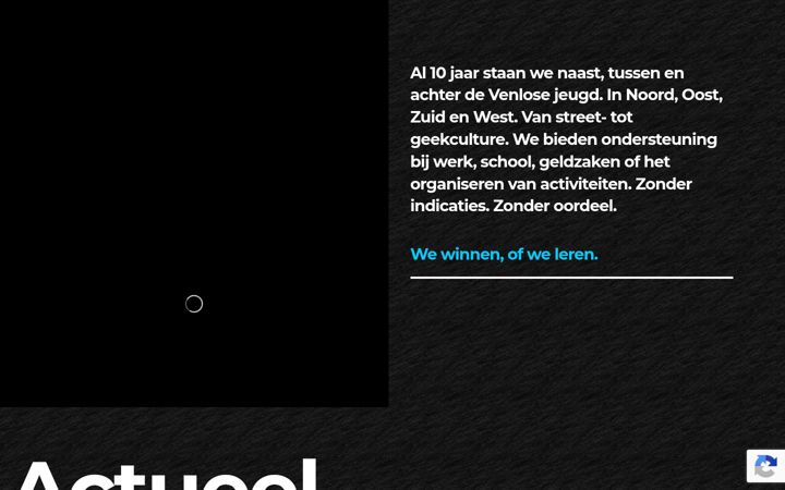 Screenshot of assistjeugdwerk.nl