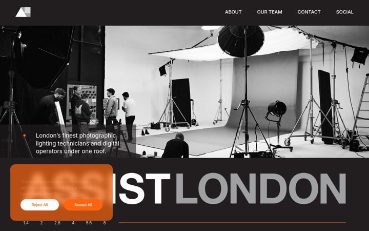 Screenshot of assistlondon.co.uk