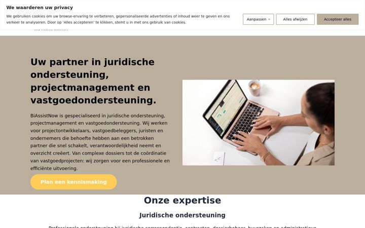 Captura de pantalla de assistnow.nl
