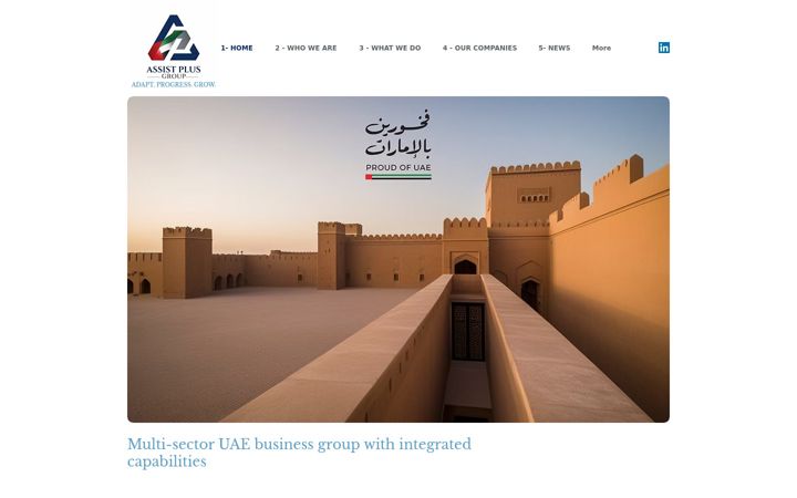 Screenshot ta' assistplusgroup.com