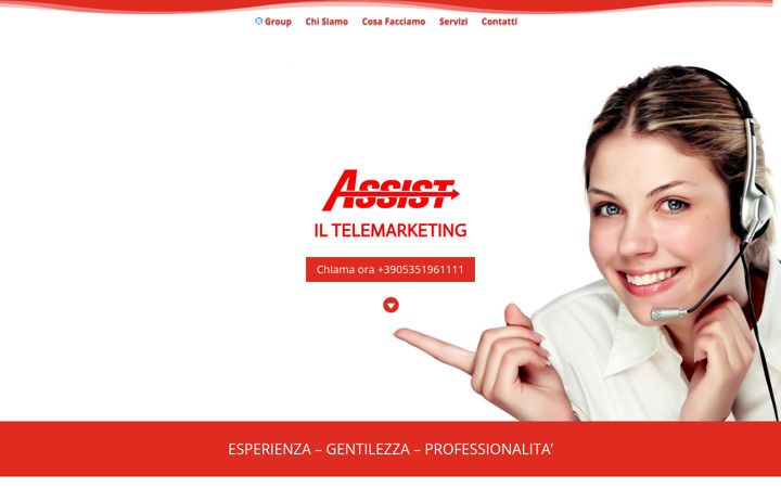 Screenshot of assistsrl.eu