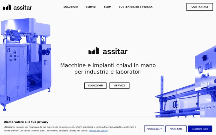 Screenshot stránky assitar.it