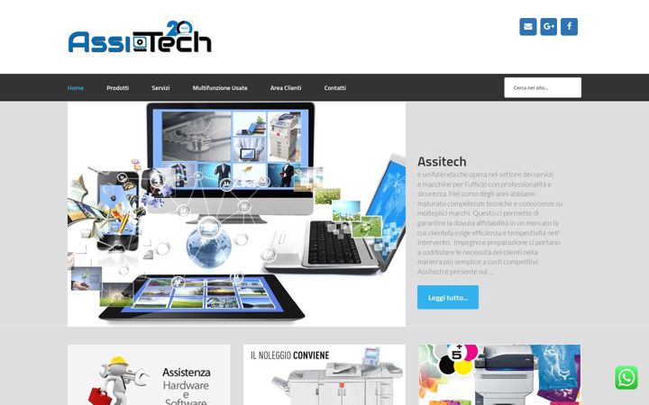 Screenshot ta' assitechsalento.com