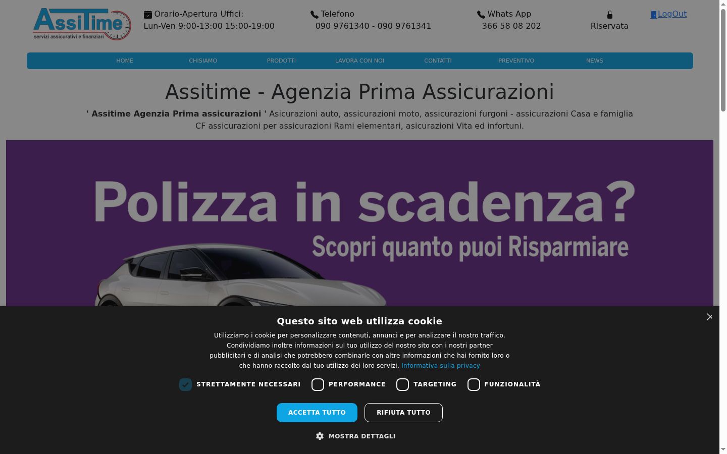 Sutikimo reklamjuostės, rodytos prieš bet kokią sąveiką, ekrano kopija
