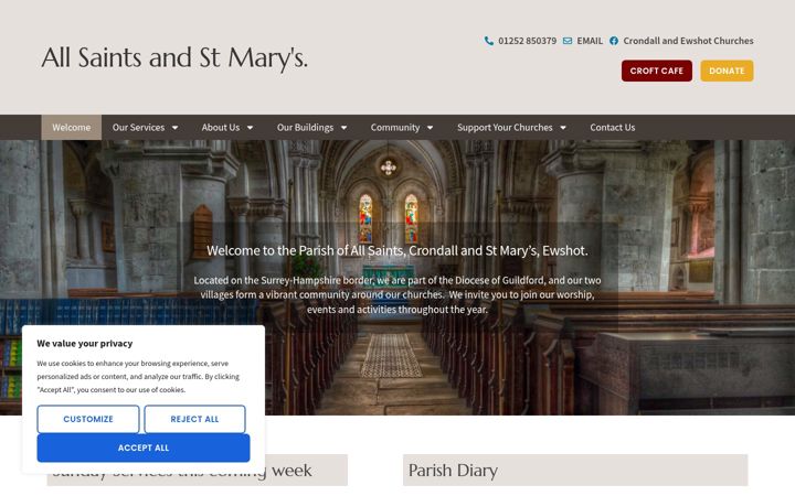 Screenshot of assm.org.uk
